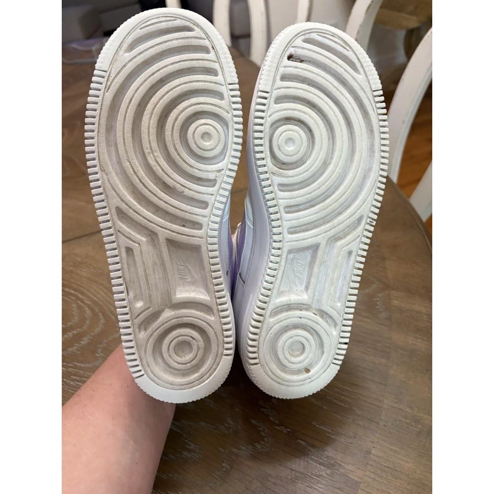 Nike Air Force 1 Shadow White Oxygen Purple Sneakers FN6335-102 Womens 8 - Picture 2 of 9